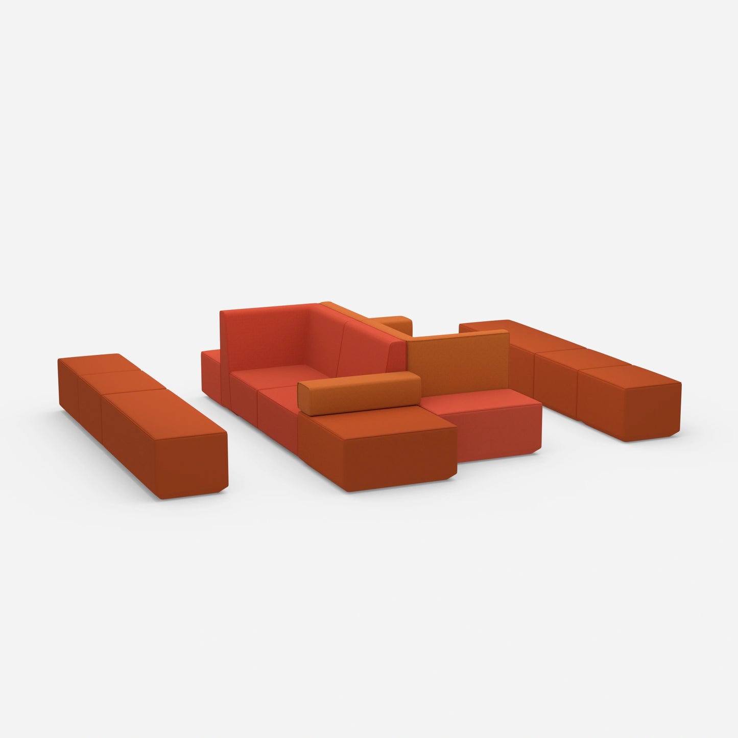 Sitzbank Wartezimmer von der Seite