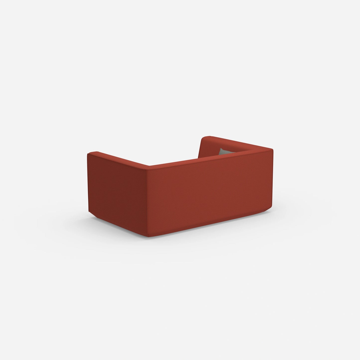 Sofa 2 Sitzer modern von hinten