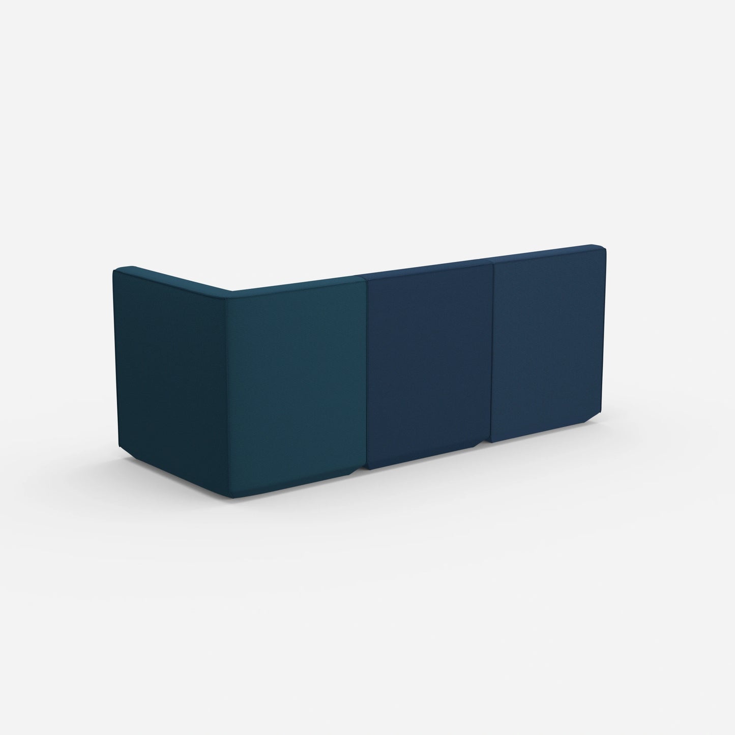 Sofa 3 Sitzer mit hoher Rückenlehne von hinten