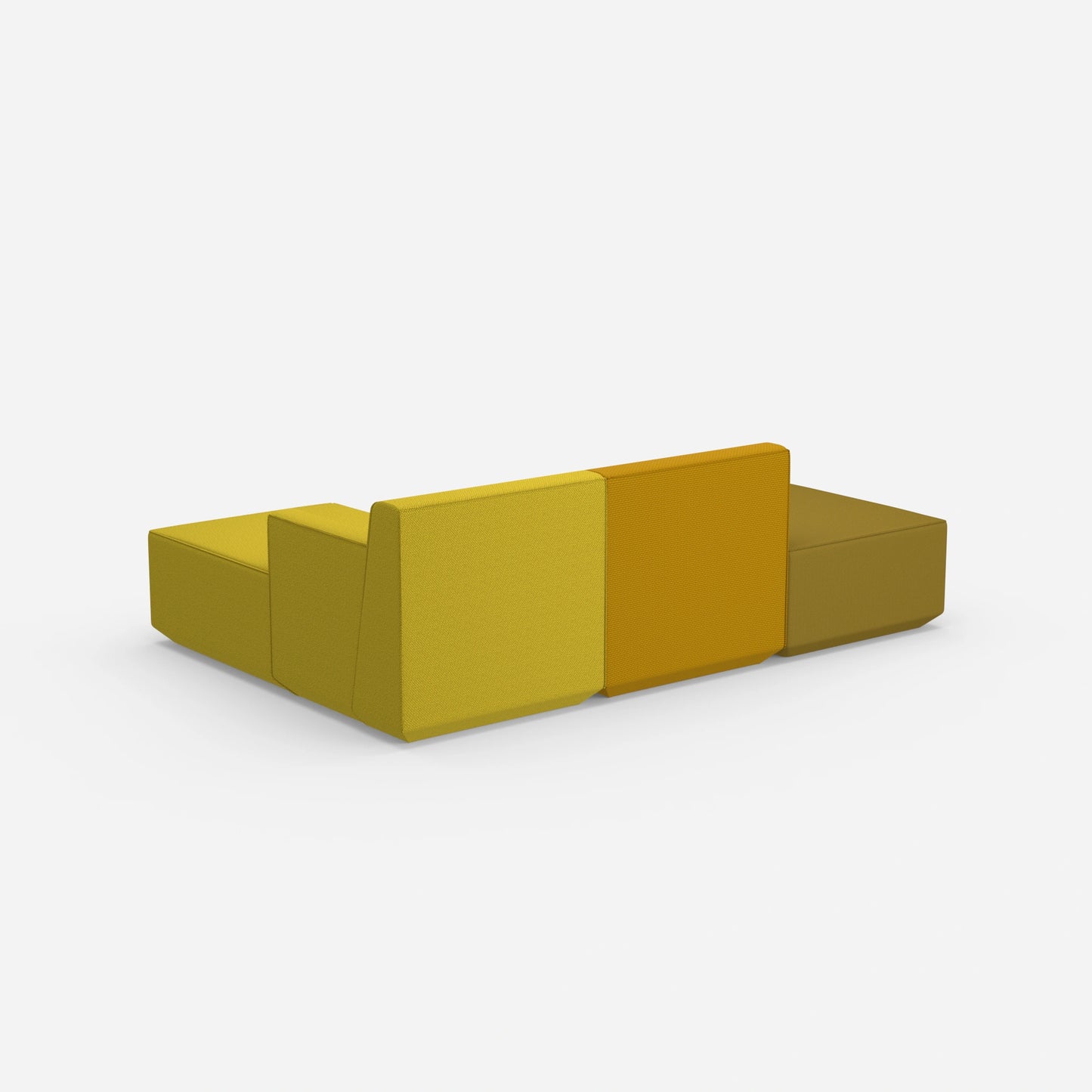 Sofa für 3 Personen von hinten