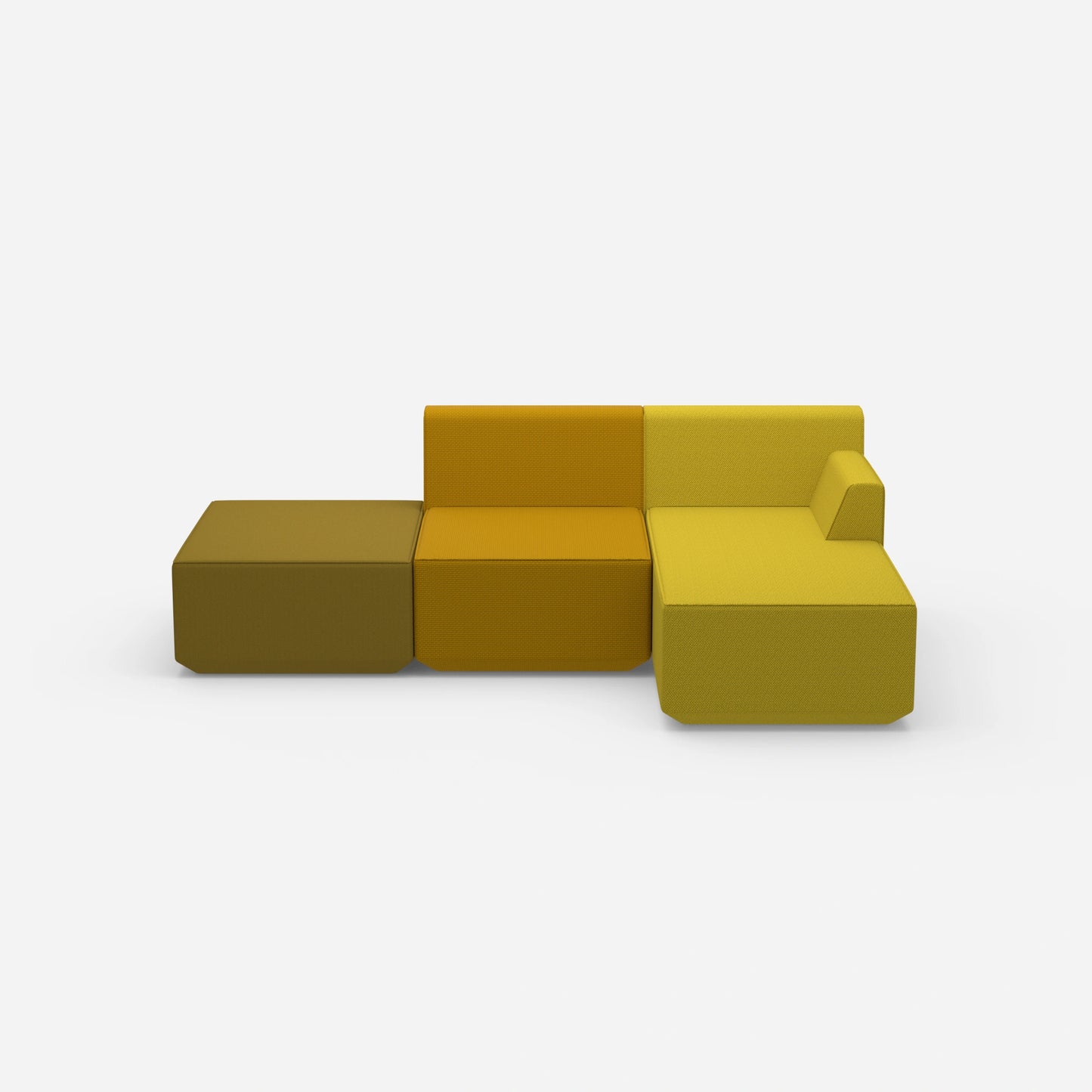 Sofa für 3 Personen von vorne