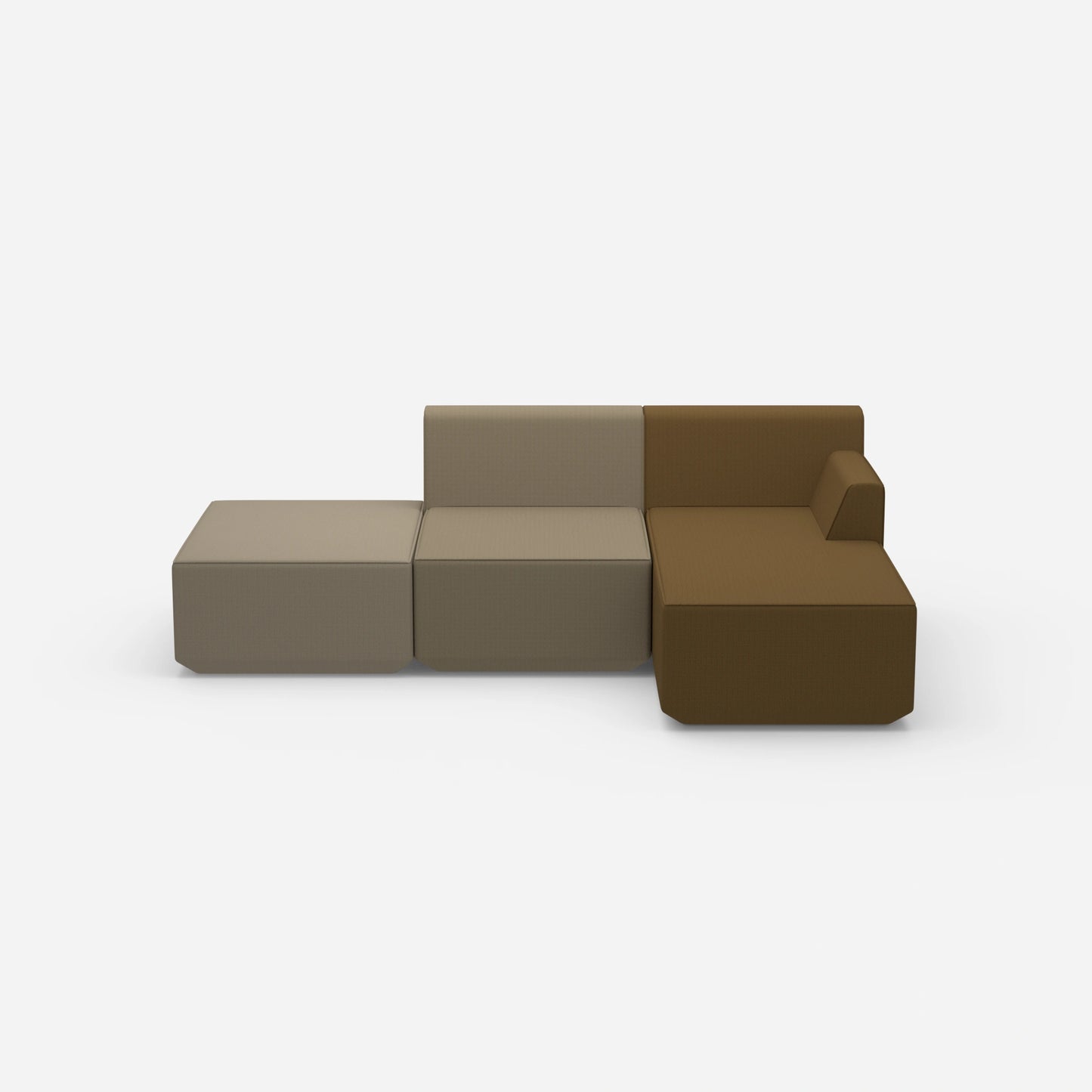 Sofa für 3 Personen von vorne