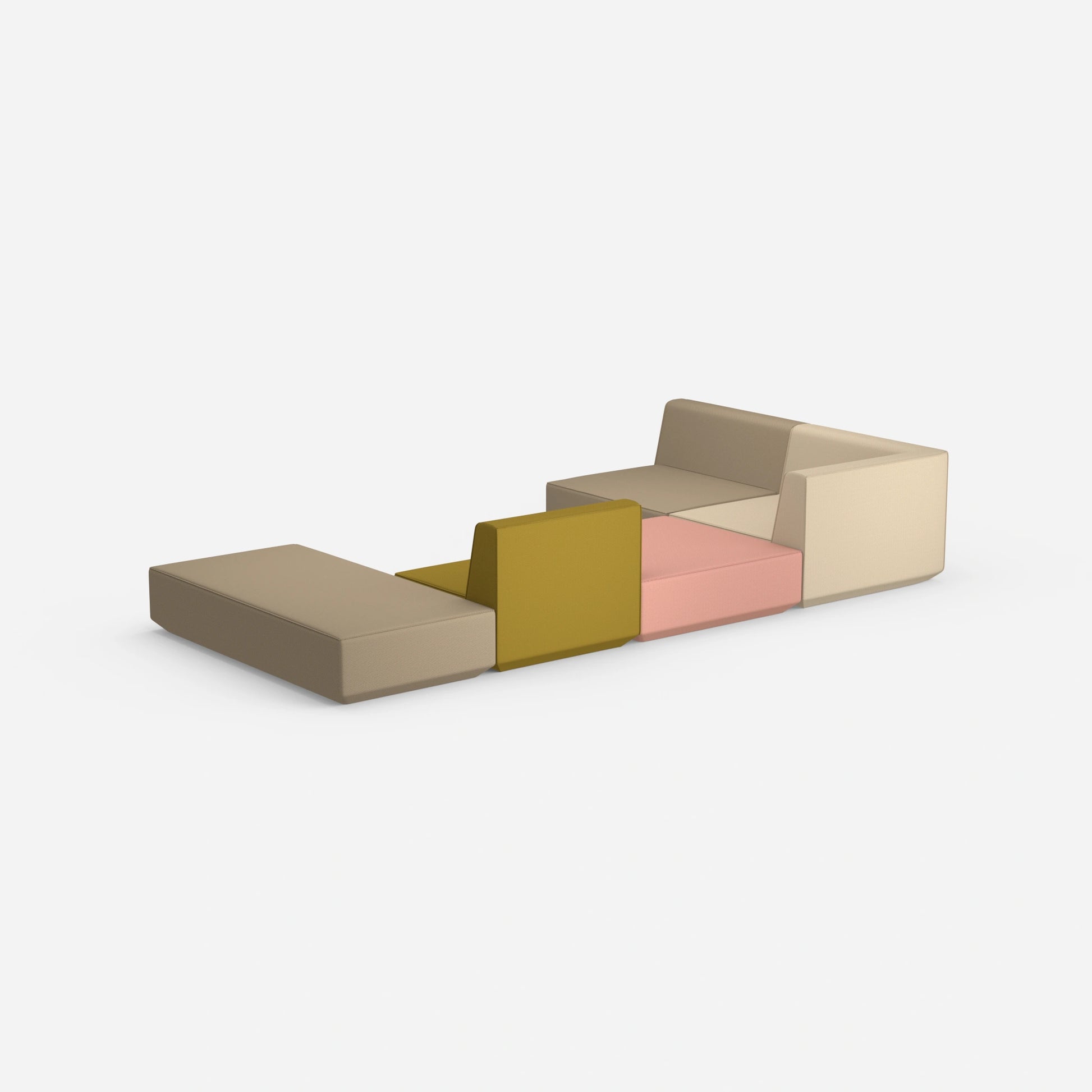 Sofalandschaft als Lounge von hinten