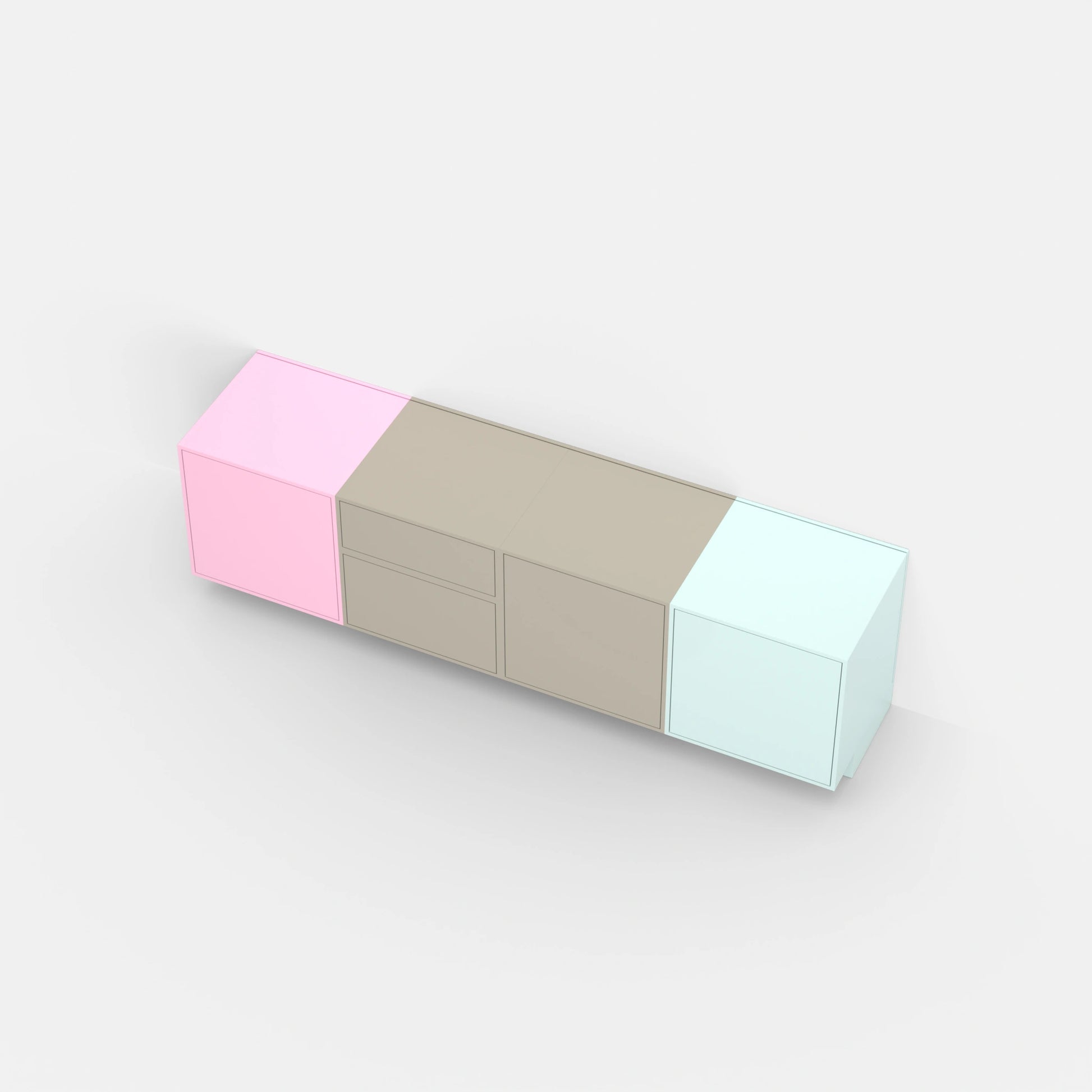 Türen-Regal SB012 von oben