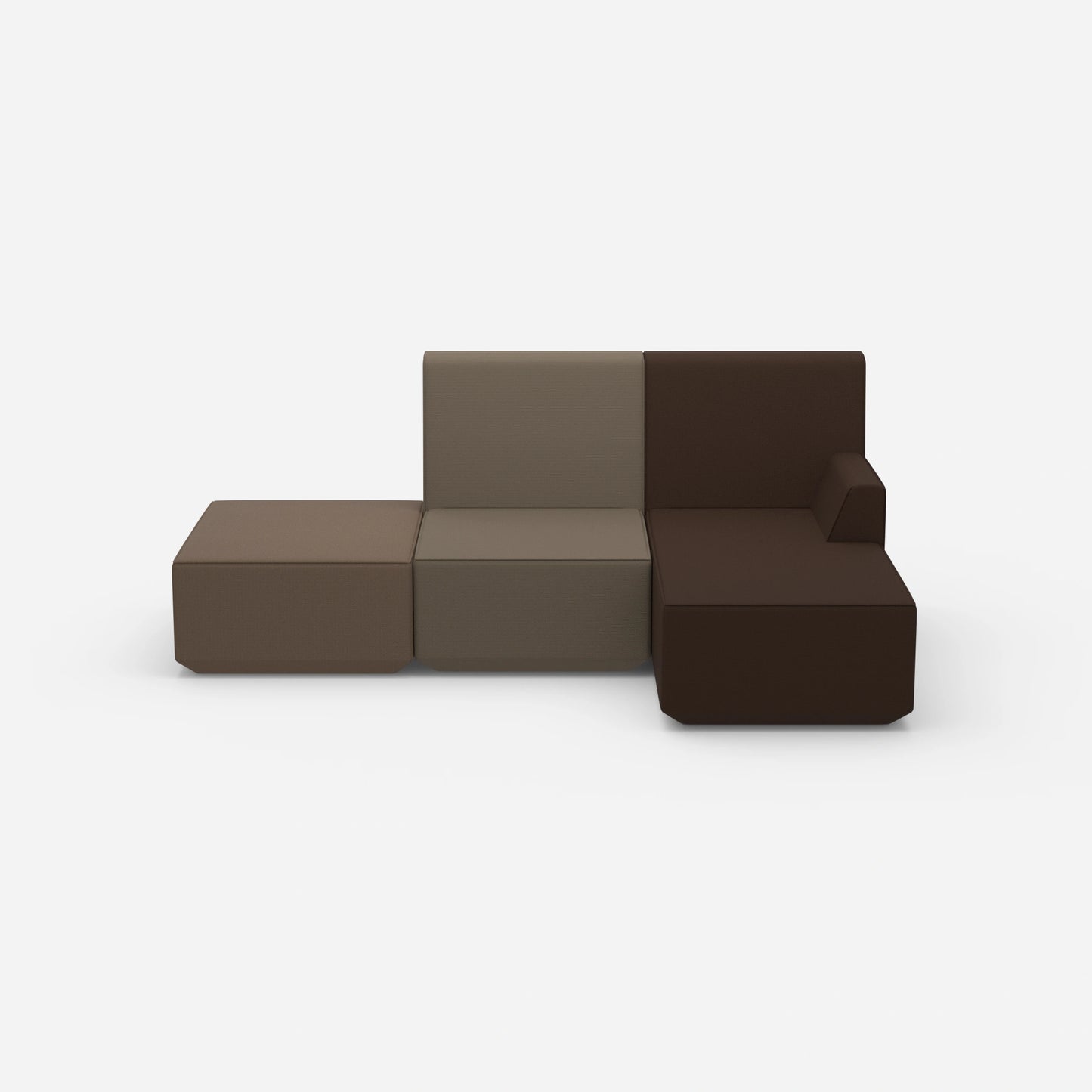 Wohnzimmer 3er Sofa von vorne