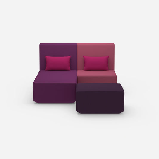 2 seater with front function