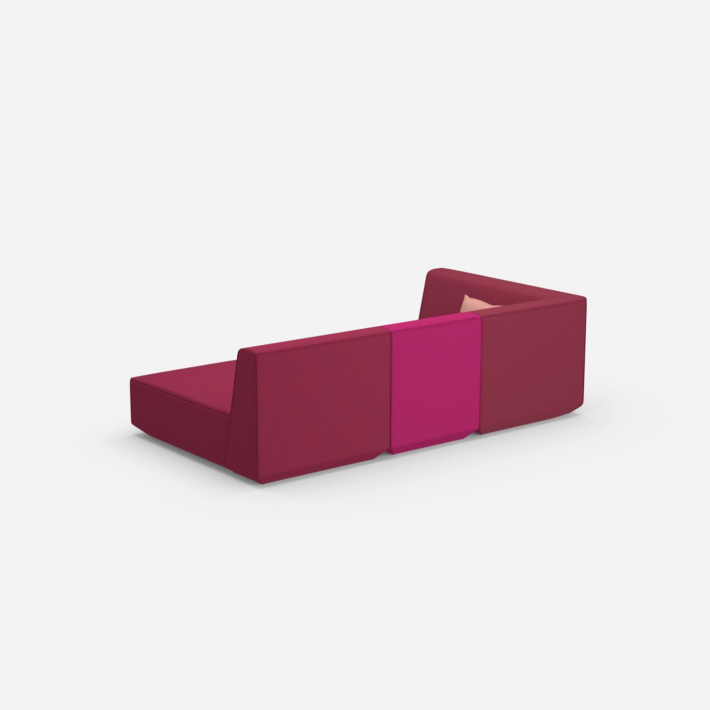 3 seater sofa modular with reclining function from behind