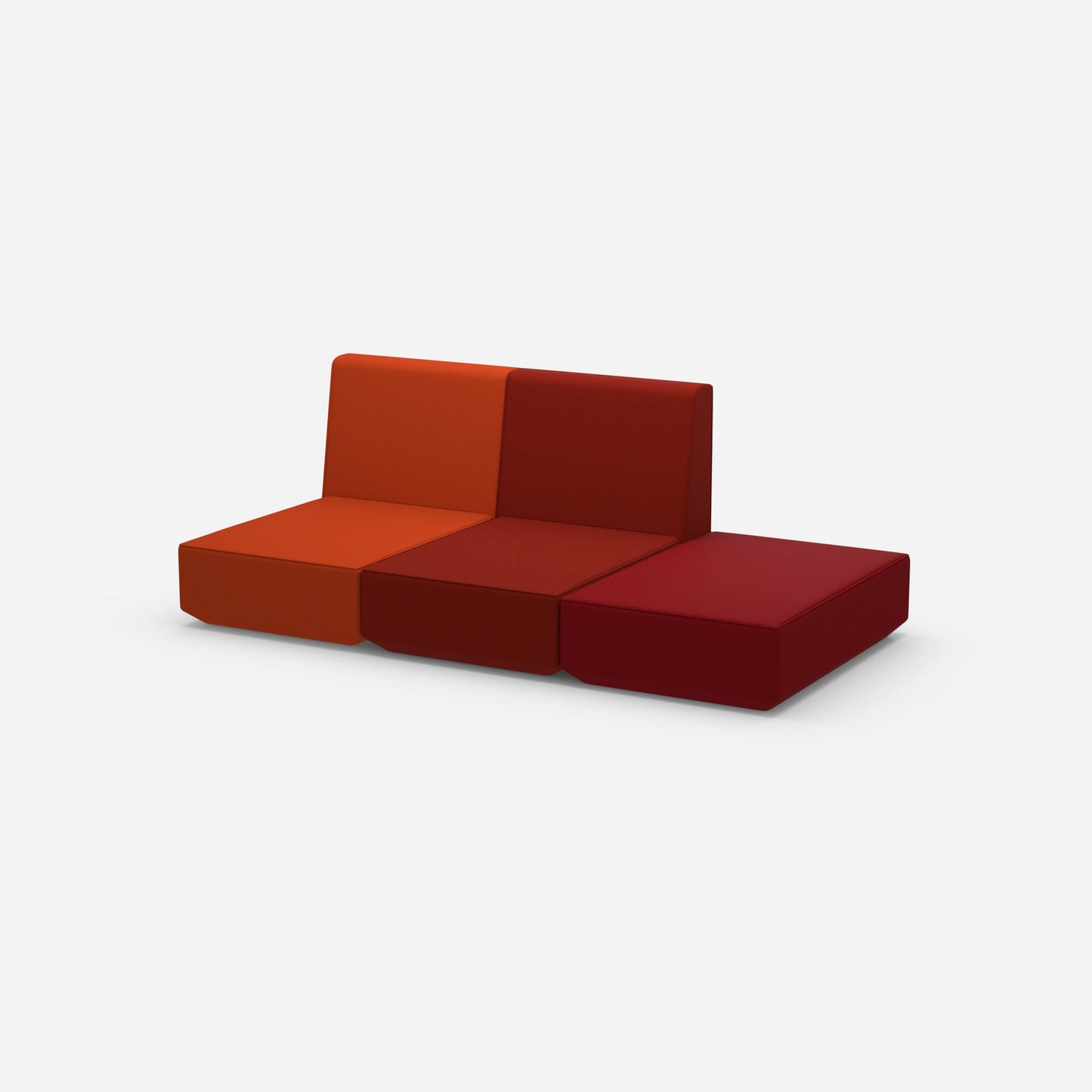 3 seater sofa for resting from the side