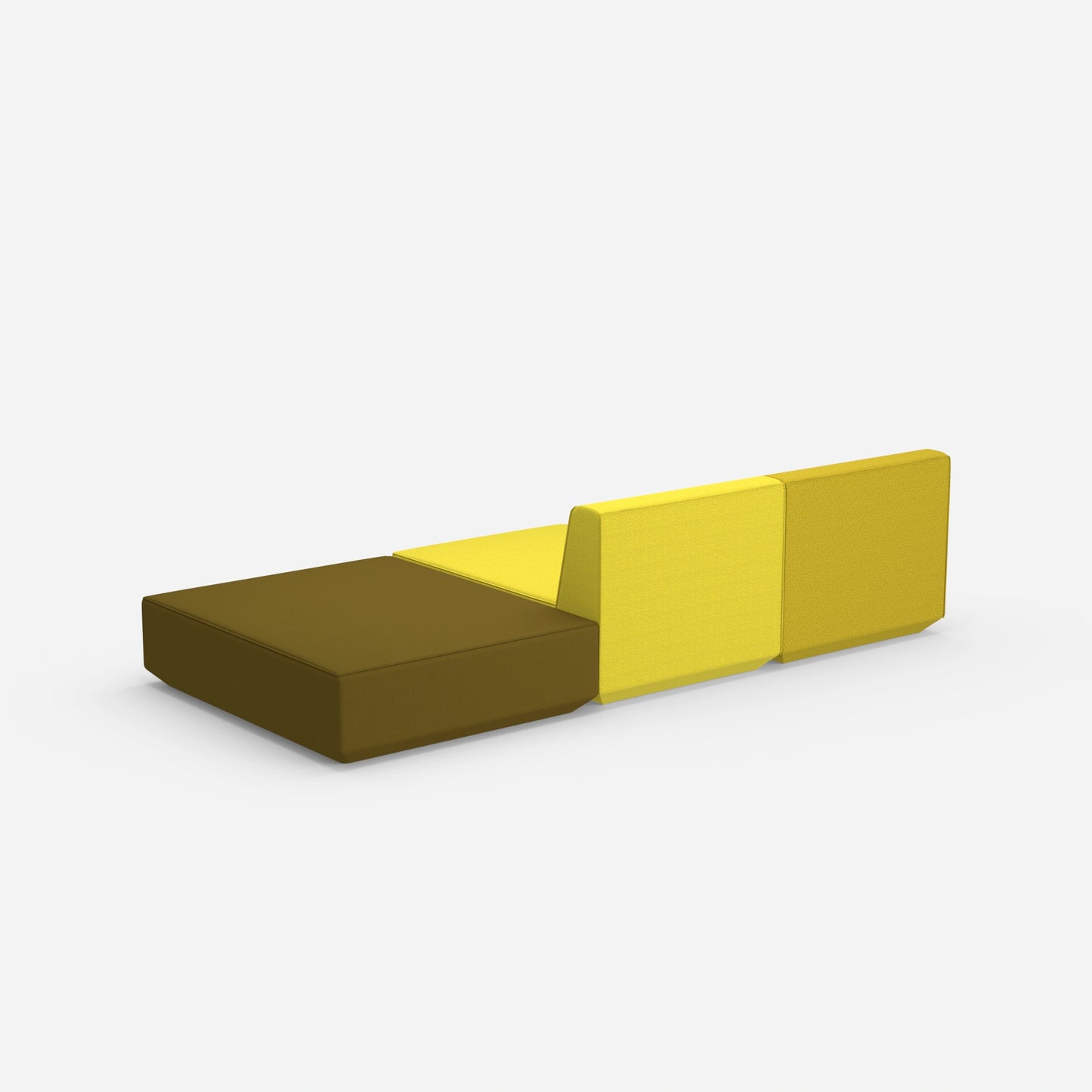 3-seater sofa for sleeping 260 cm wide from the back