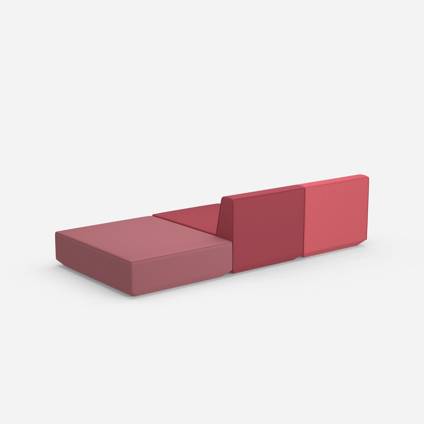 3-seater sofa for sleeping 260 cm wide from the back