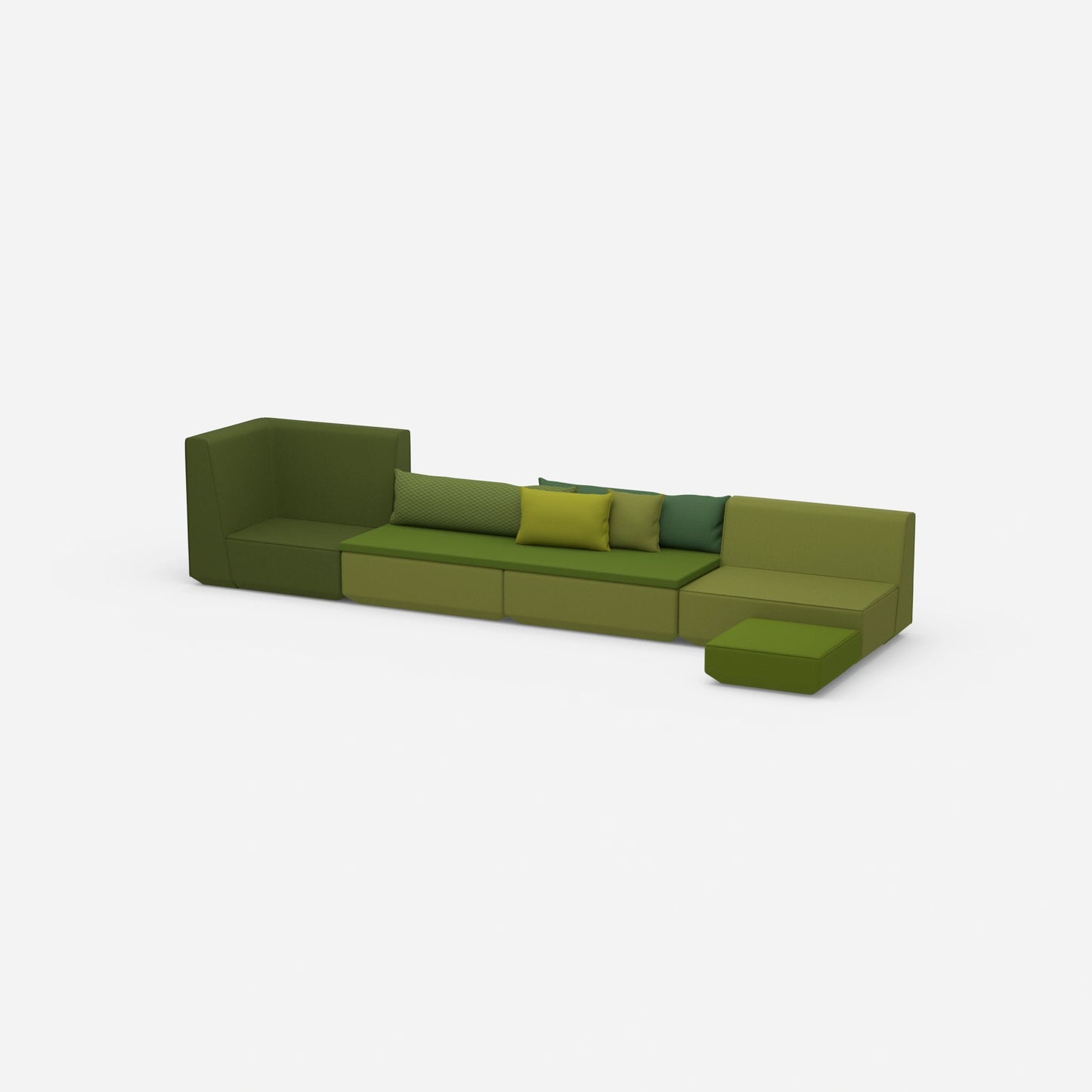 Comfortable sofa beds from the side