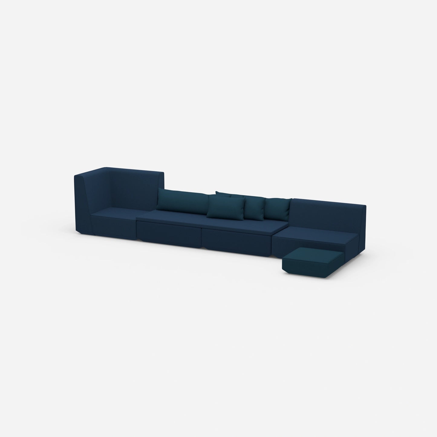 Comfortable sofa beds from the side