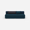 Small sofa with sleep function from the front