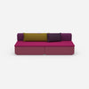 Small sofa with sleep function from the front