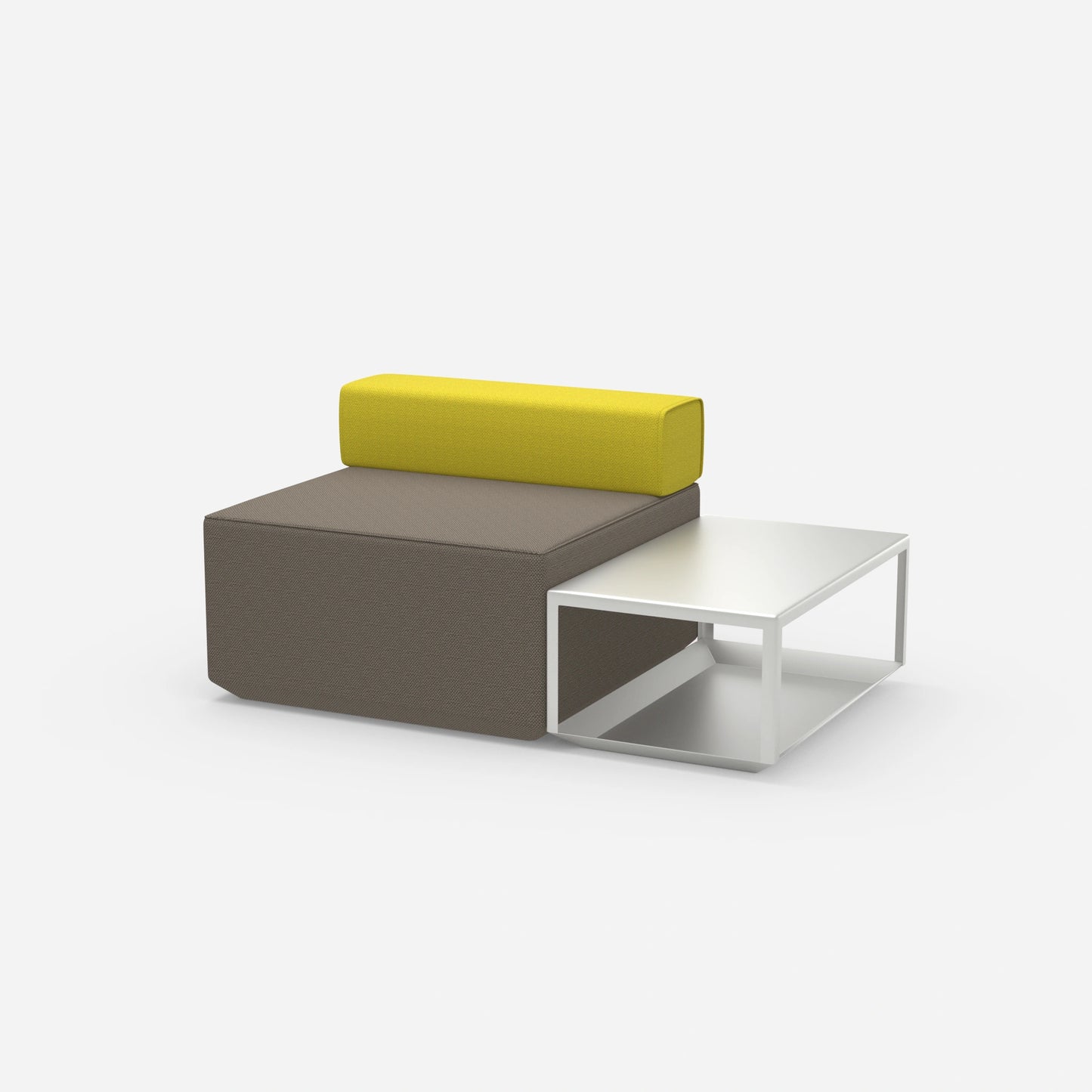 Dining room benches with backrests from the side