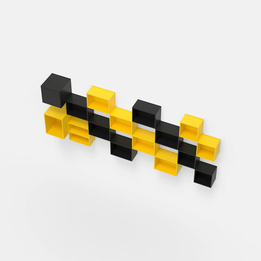 Wall-mounted shelving RK1051 from above