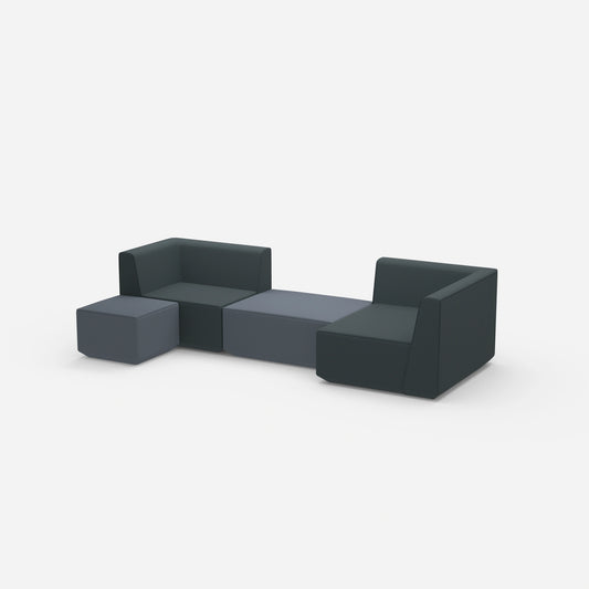 Modular Sofa lounge from the side