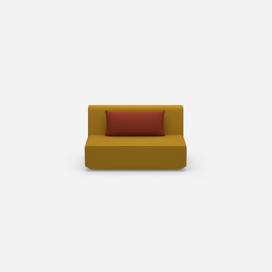 Modular sofa 120 cm wide from the front