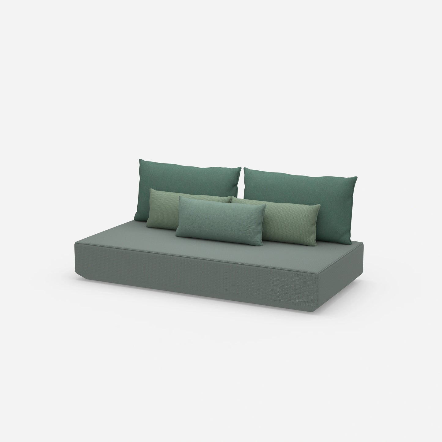 Sofa bed 100 cm wide from the side