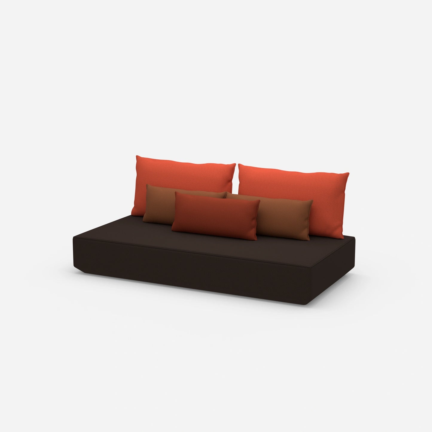 Sofa bed 100 cm wide from the side