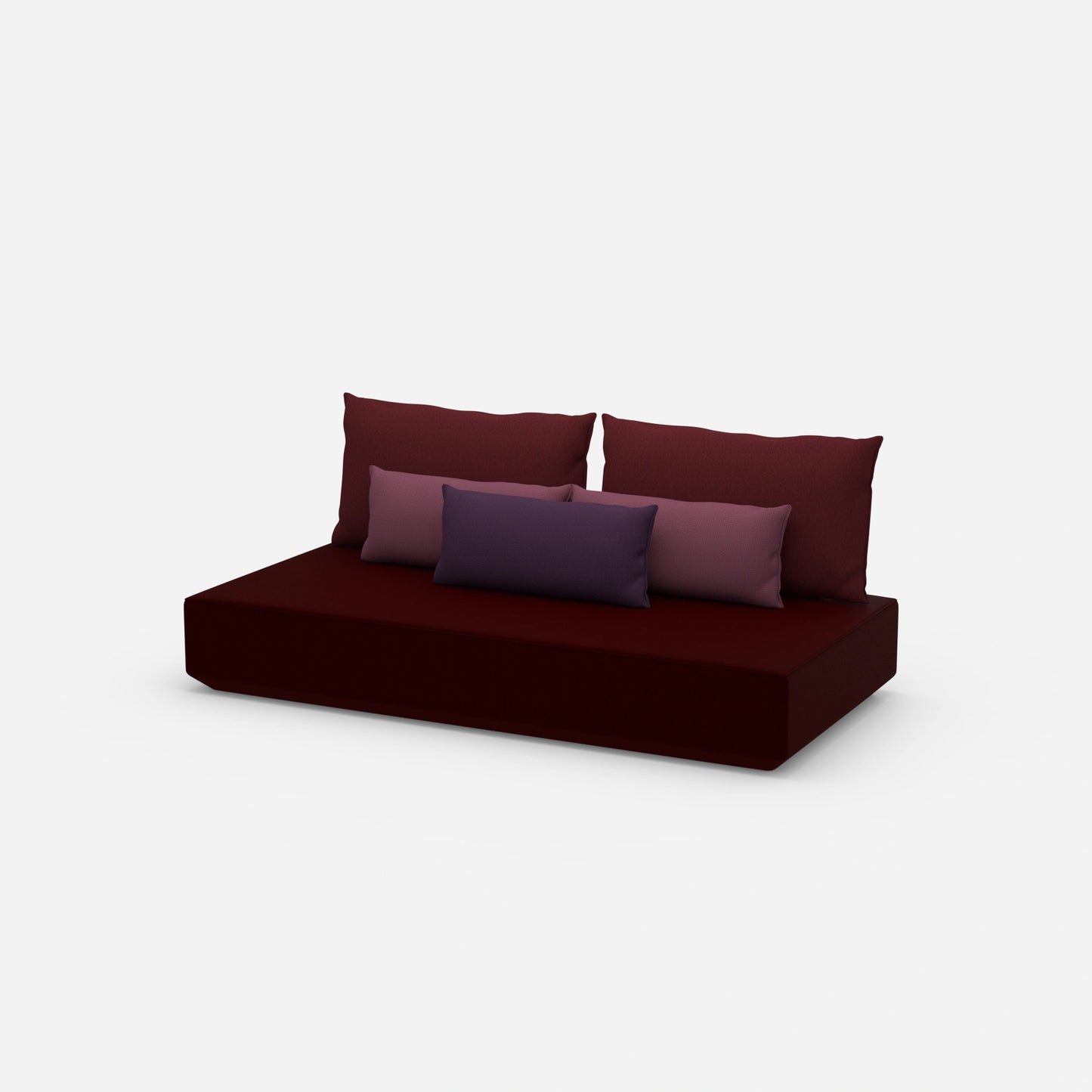 Sofa bed 100 cm wide from the side