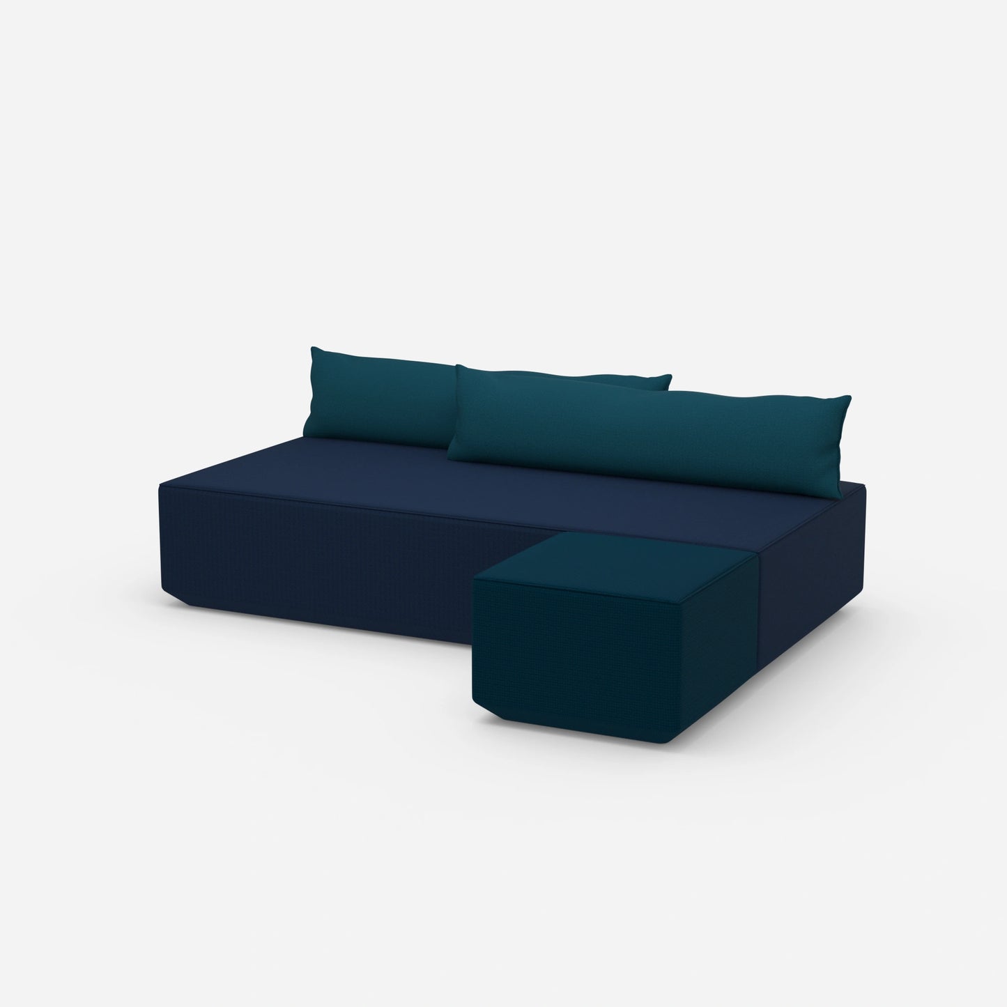 Sofa bed 2m wide from the side