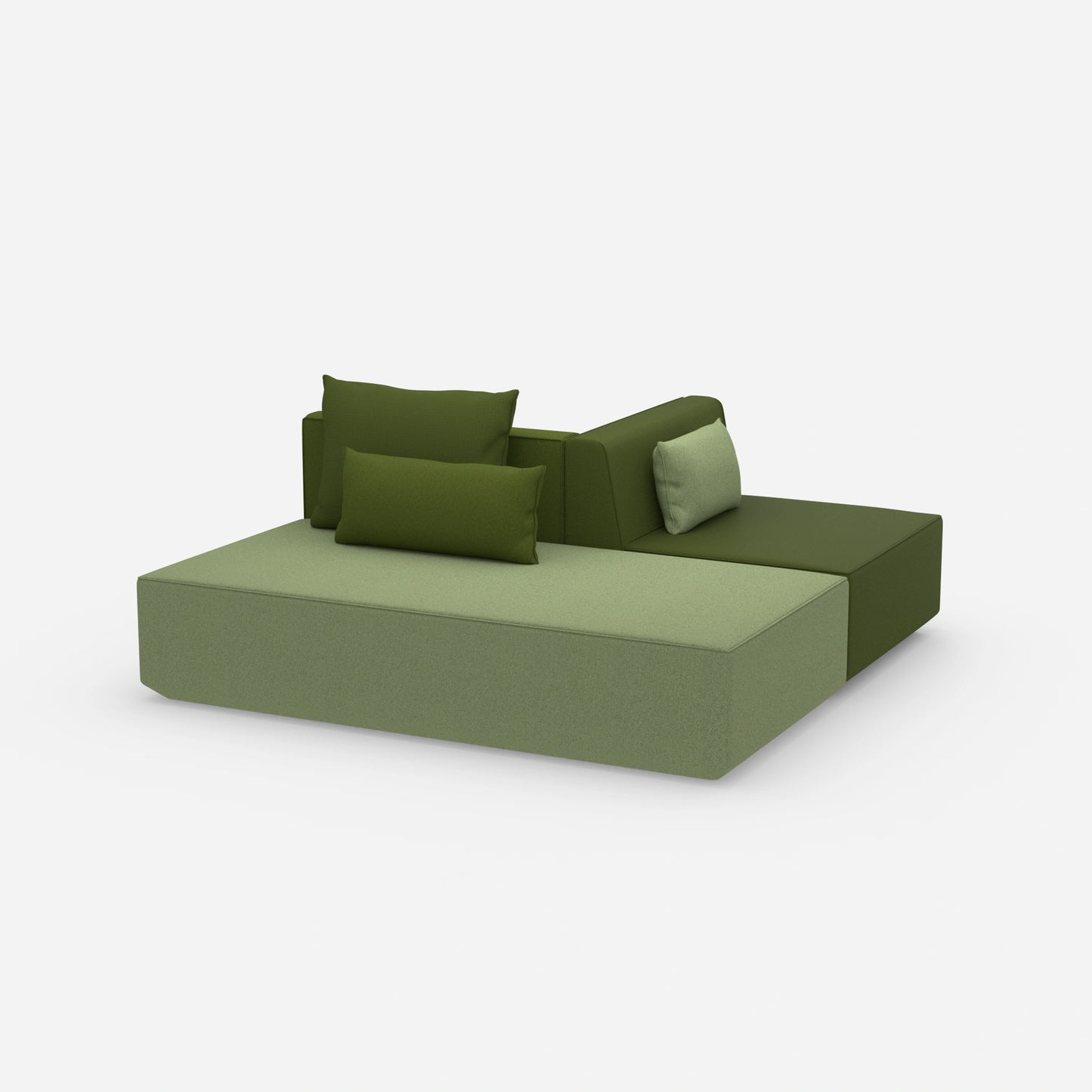 Sofa bed office from the side