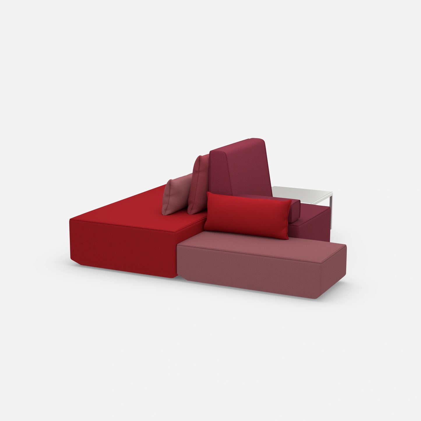 Sofa bed designer from the side