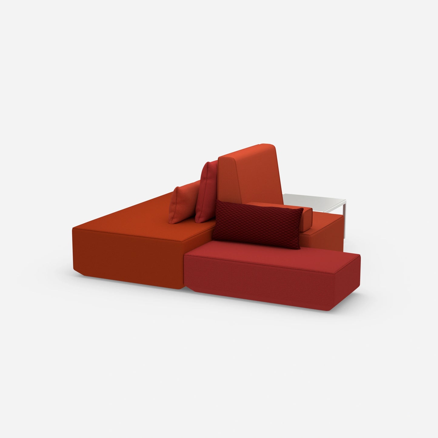 Sofa bed designer from the side