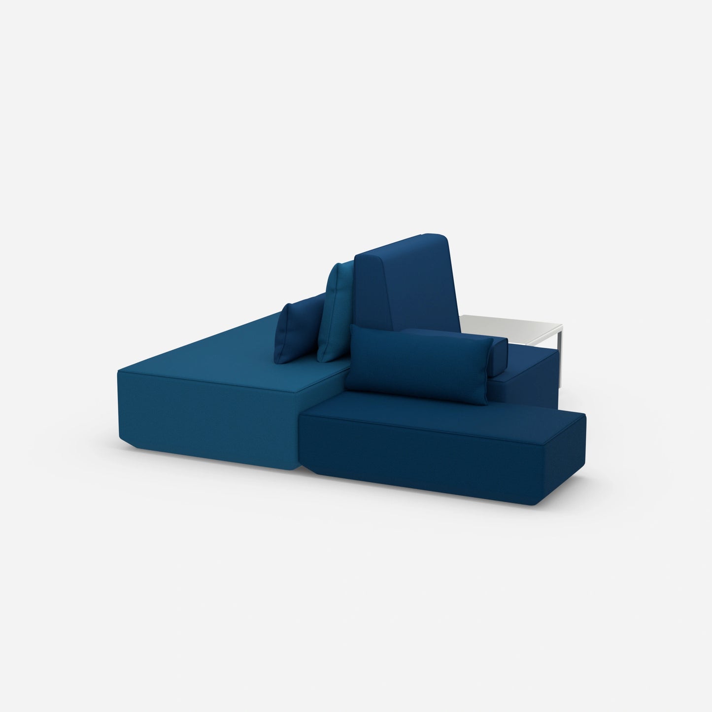 Sofa bed designer from the side