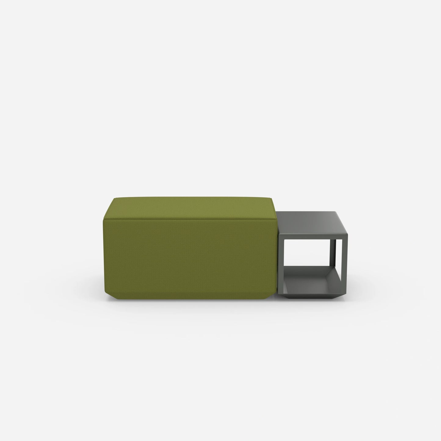 Modern hallway bench from the front