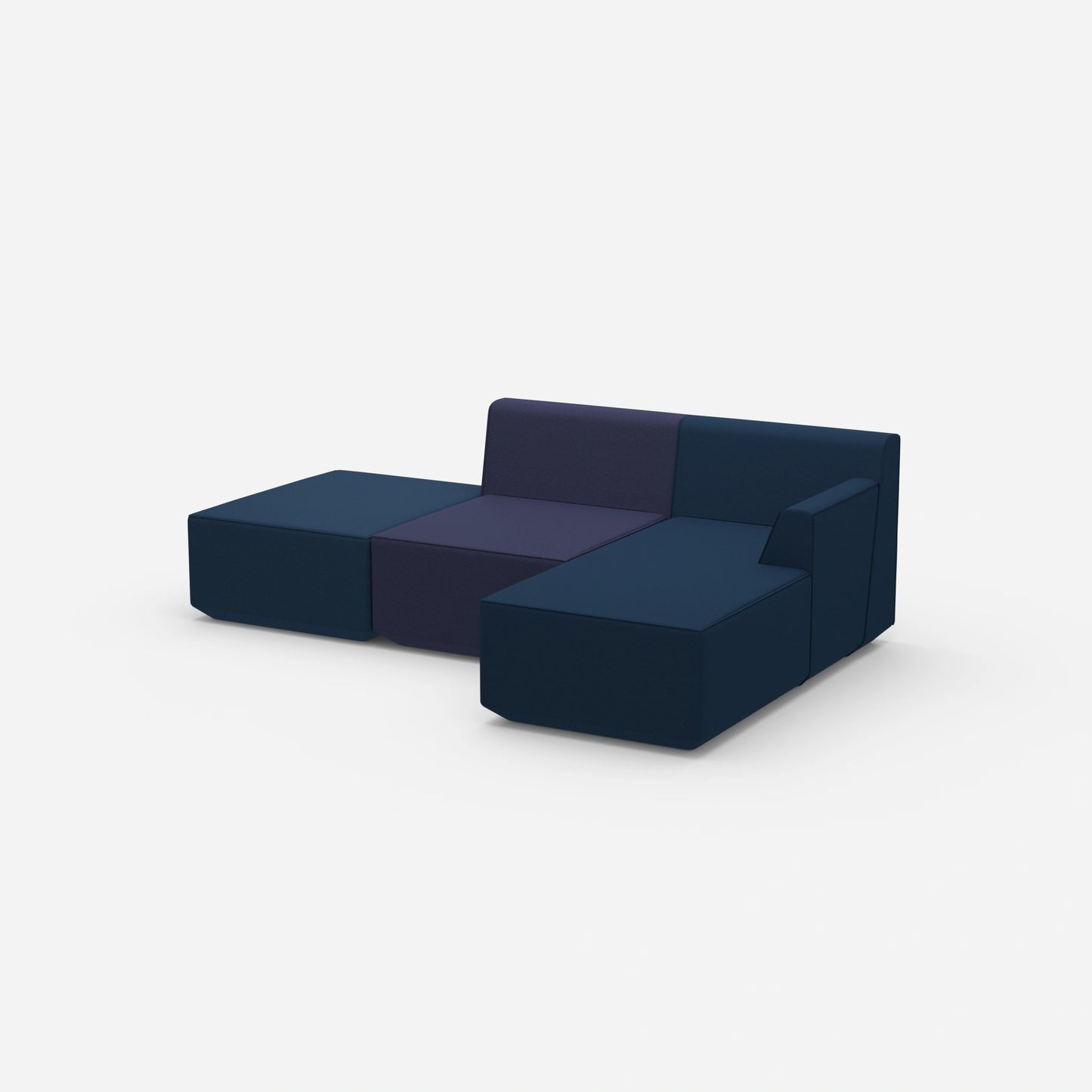 Sofa for 3 people from the side