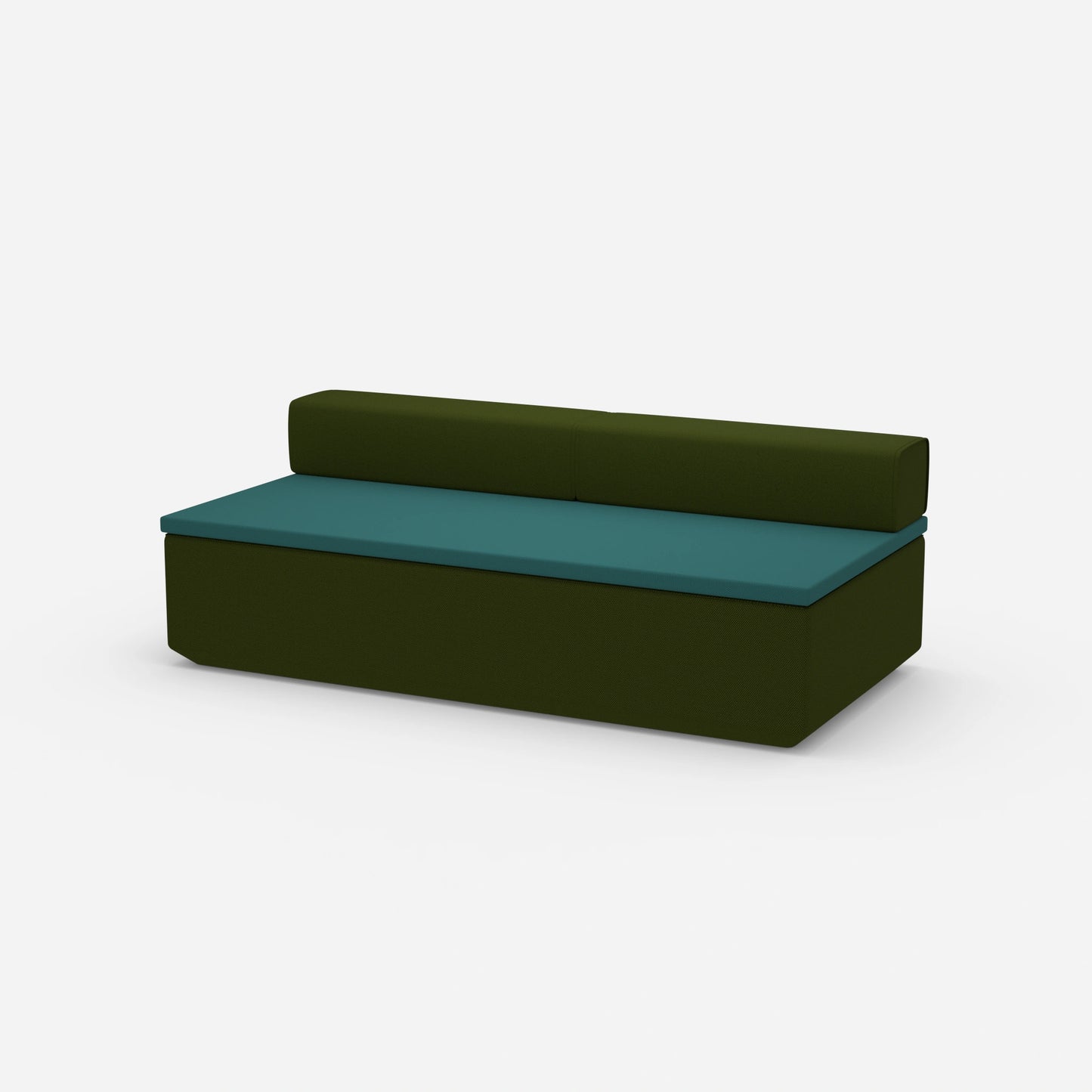 Sofa bed mattress from the side