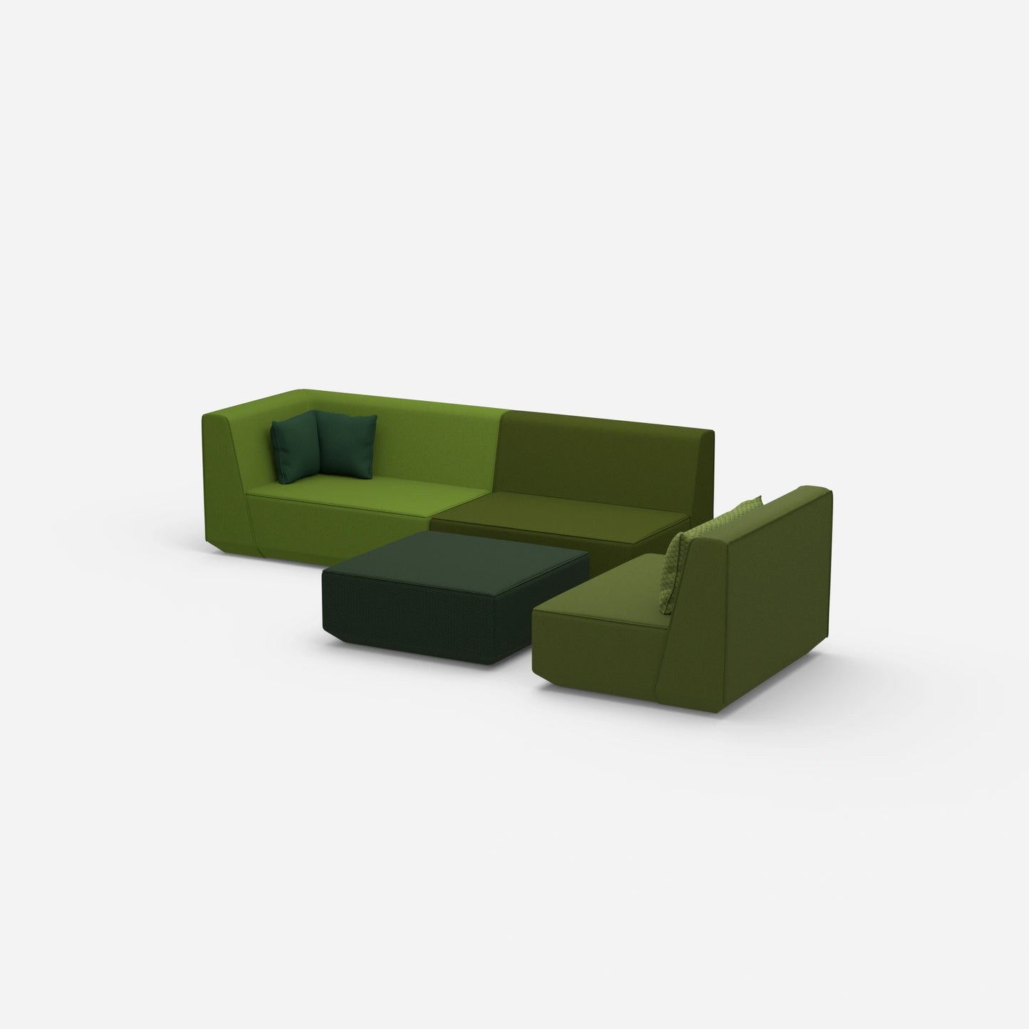 3 places avec fauteuil de côté