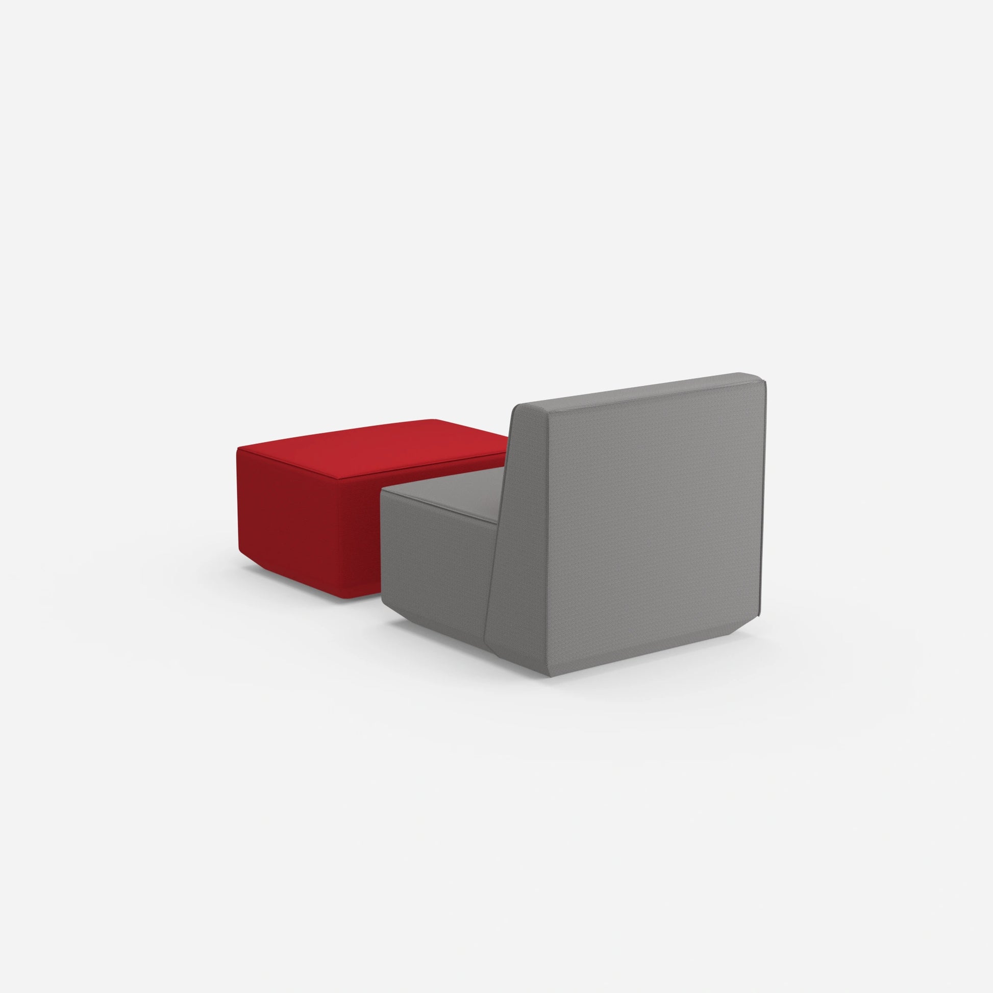 Fauteuil de lecture confortable de derrière