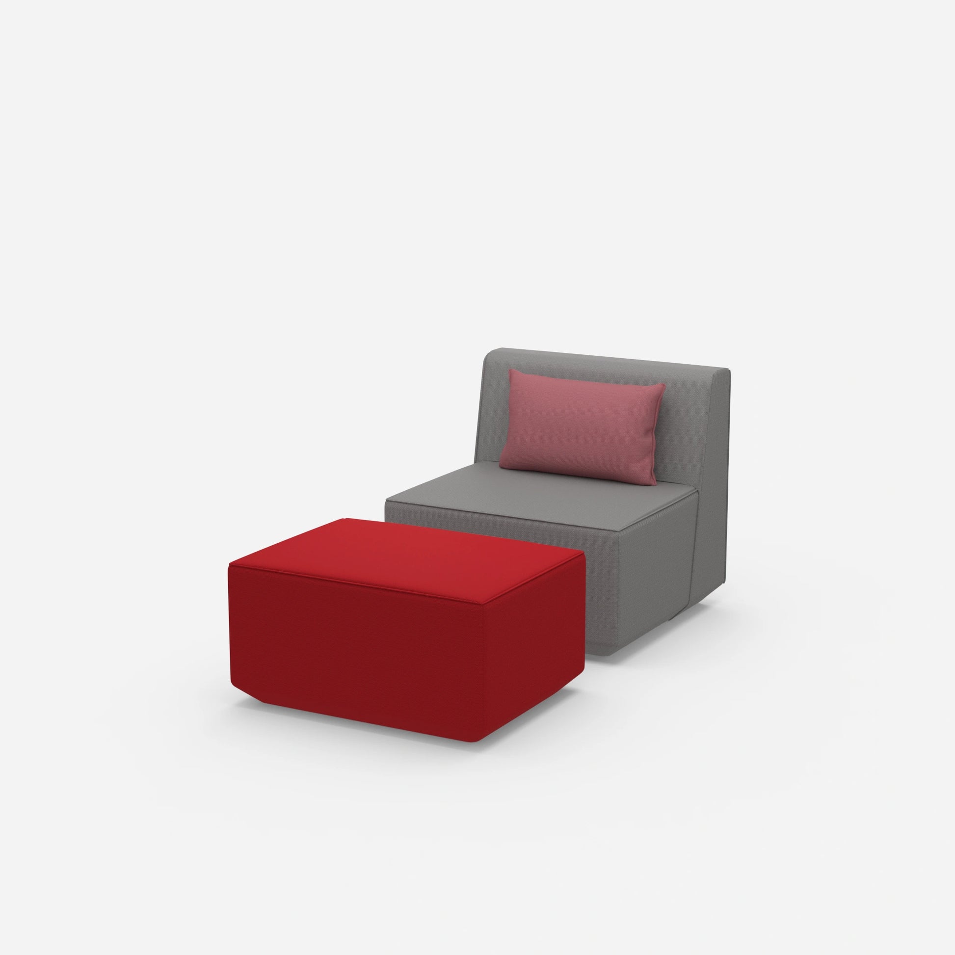 Fauteuil de lecture confortable de côté