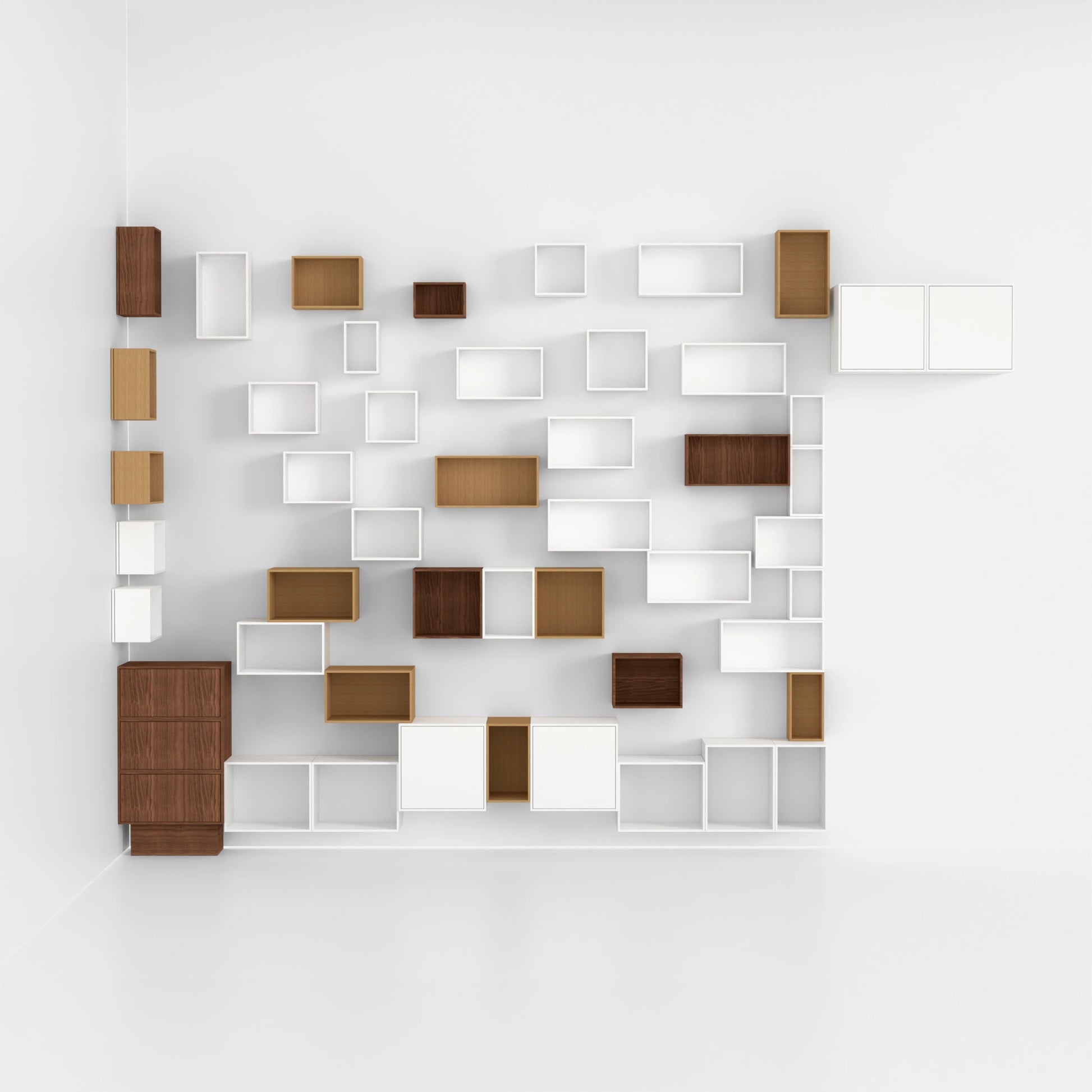 Etagère à livres RK1133 du côté droit