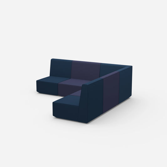 Canapé isocèle vu de côté