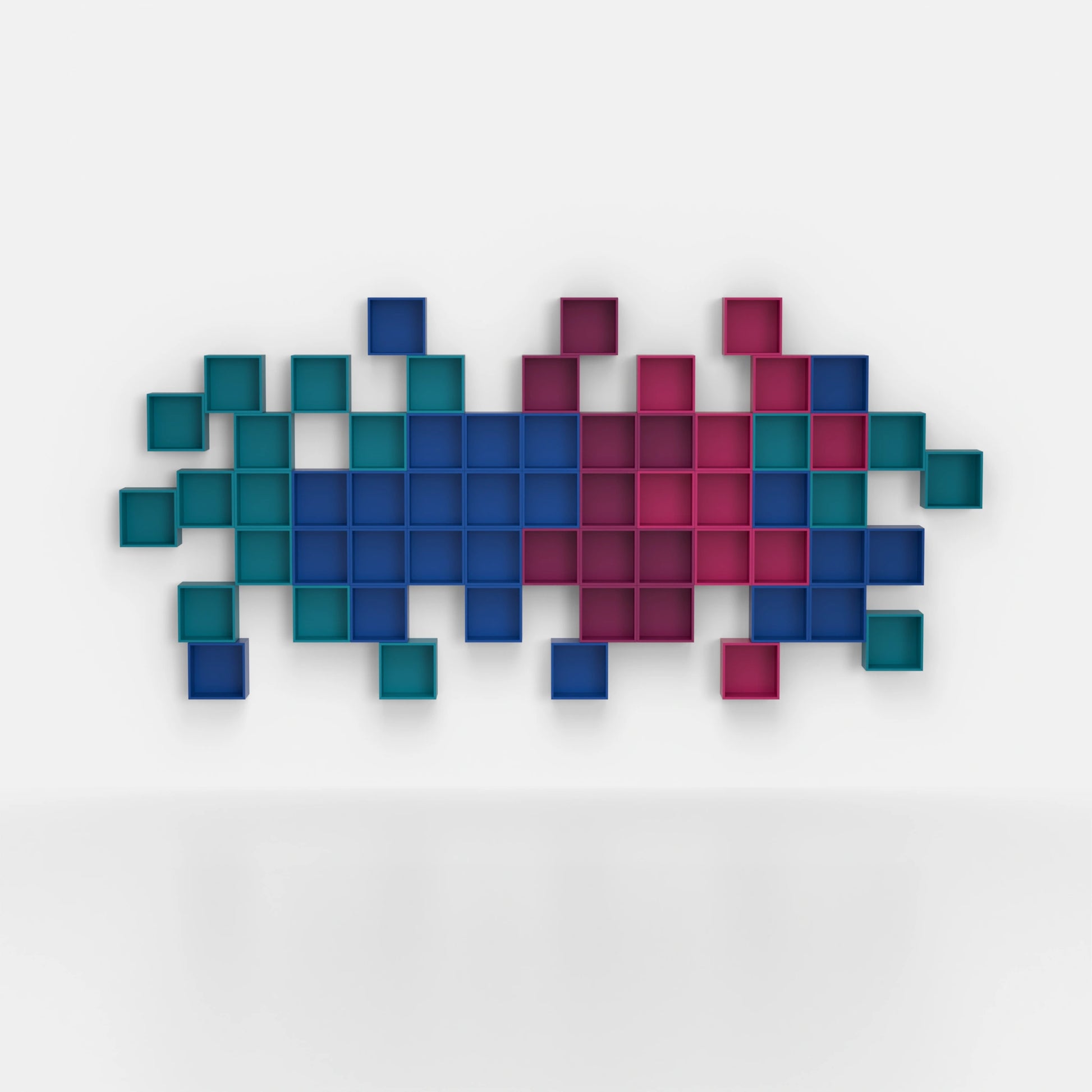 Étagère suspendue RK031 de face