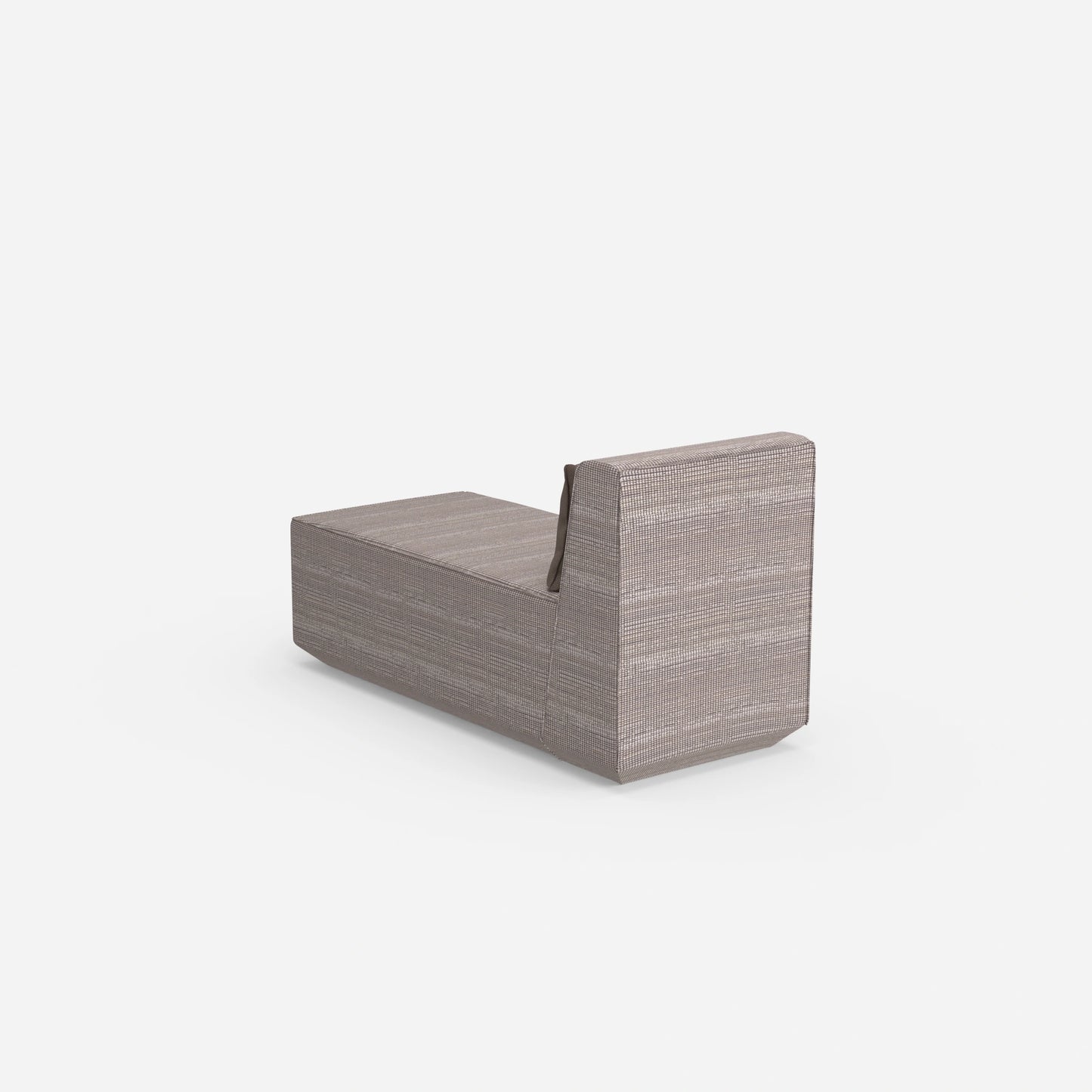 Fauteuil moderne Longseat vu de dos