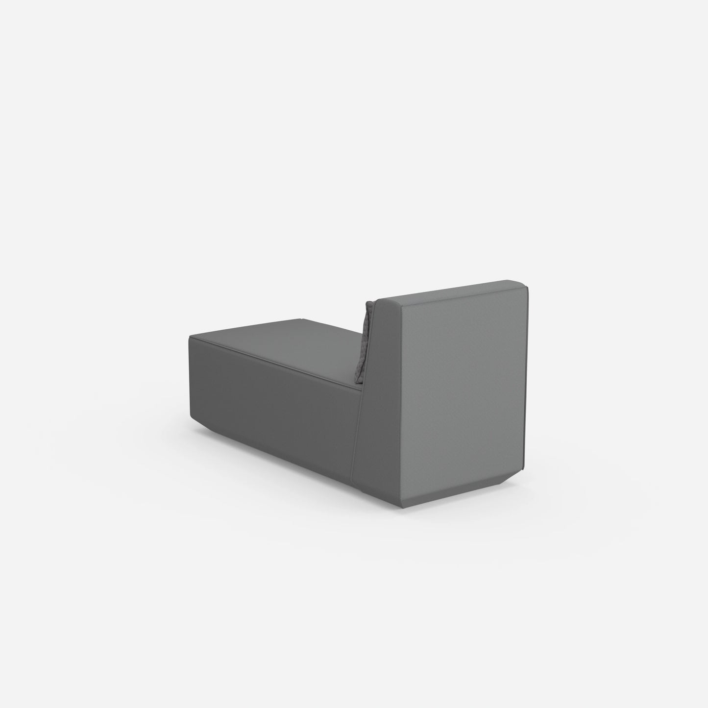 Fauteuil moderne Longseat vu de dos