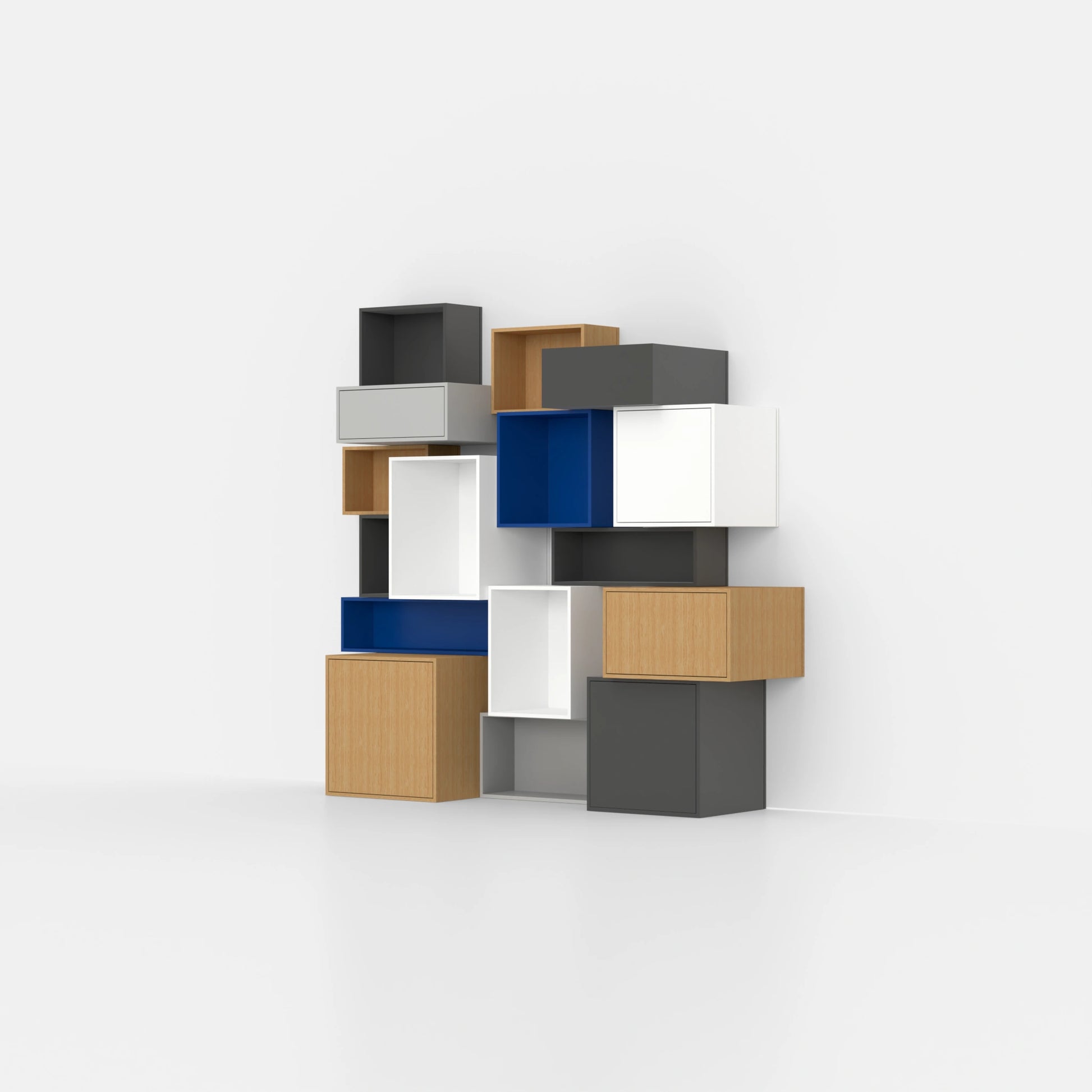 Étagère modulable RK1094 du côté gauche