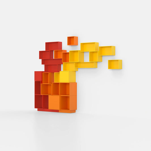 Système d'étagères RK1164 du côté gauche