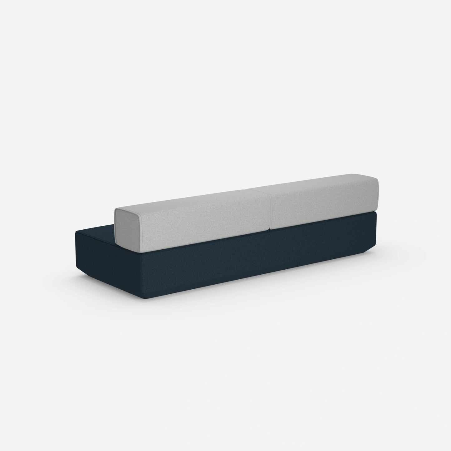 Canapé-lit chambre d'amis vu de derrière