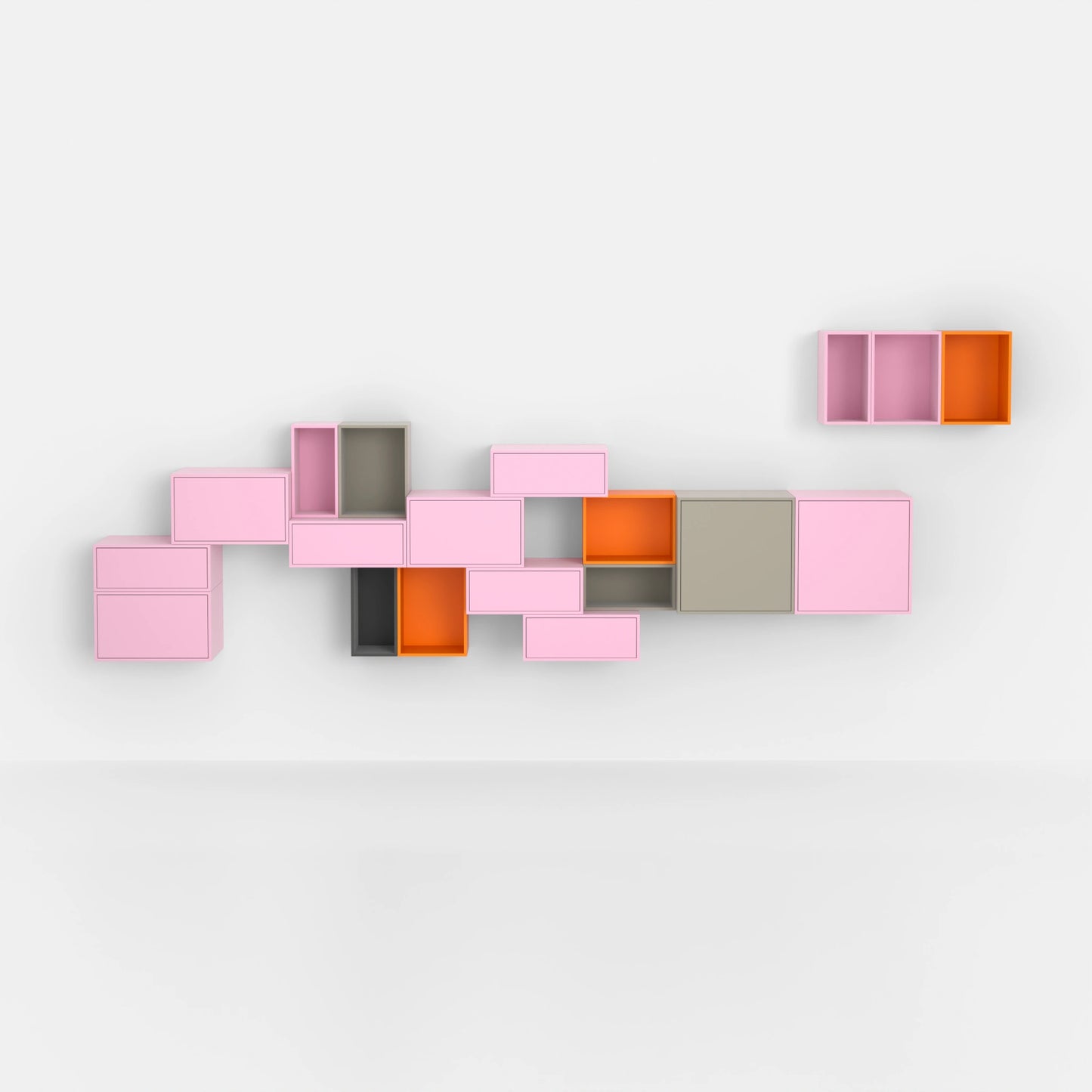 Rayonnage à tiroirs RK1176 de face