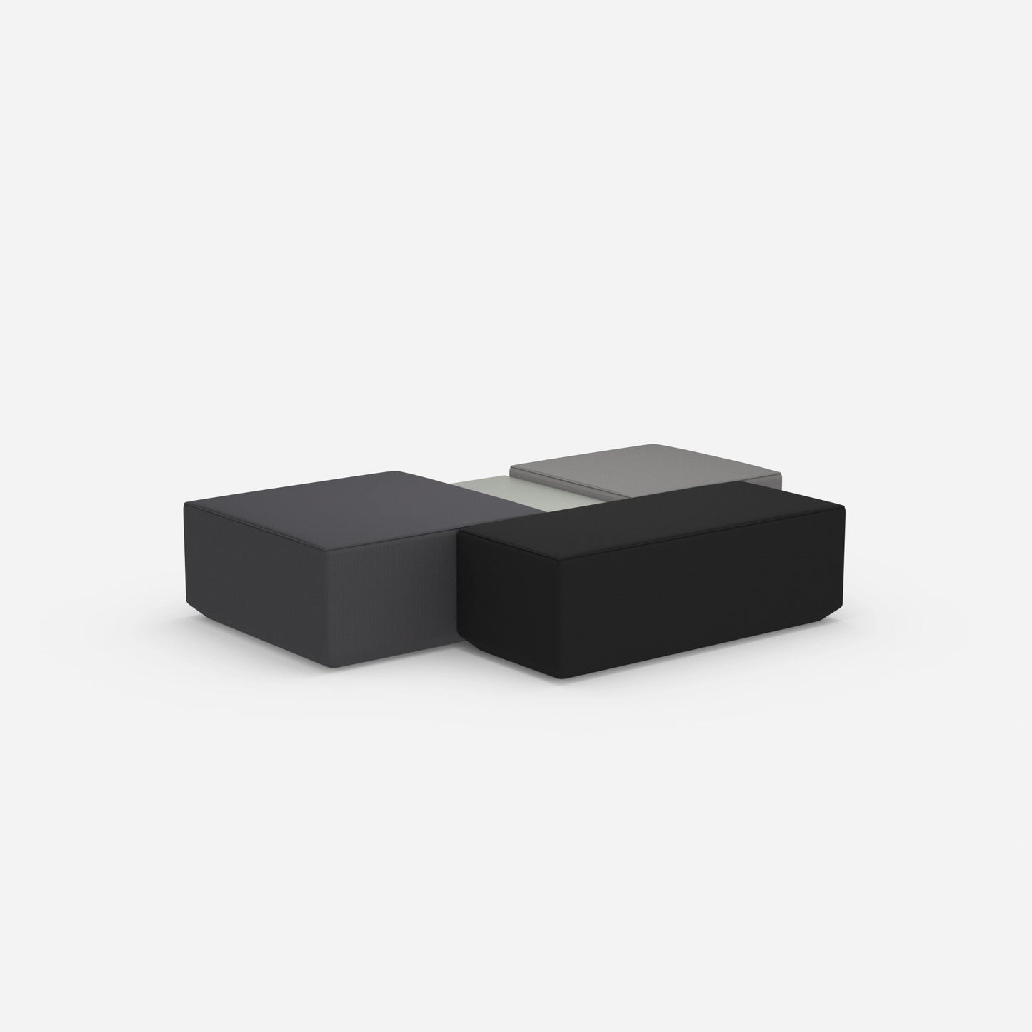 Banc dans le couloir, vu de derrière