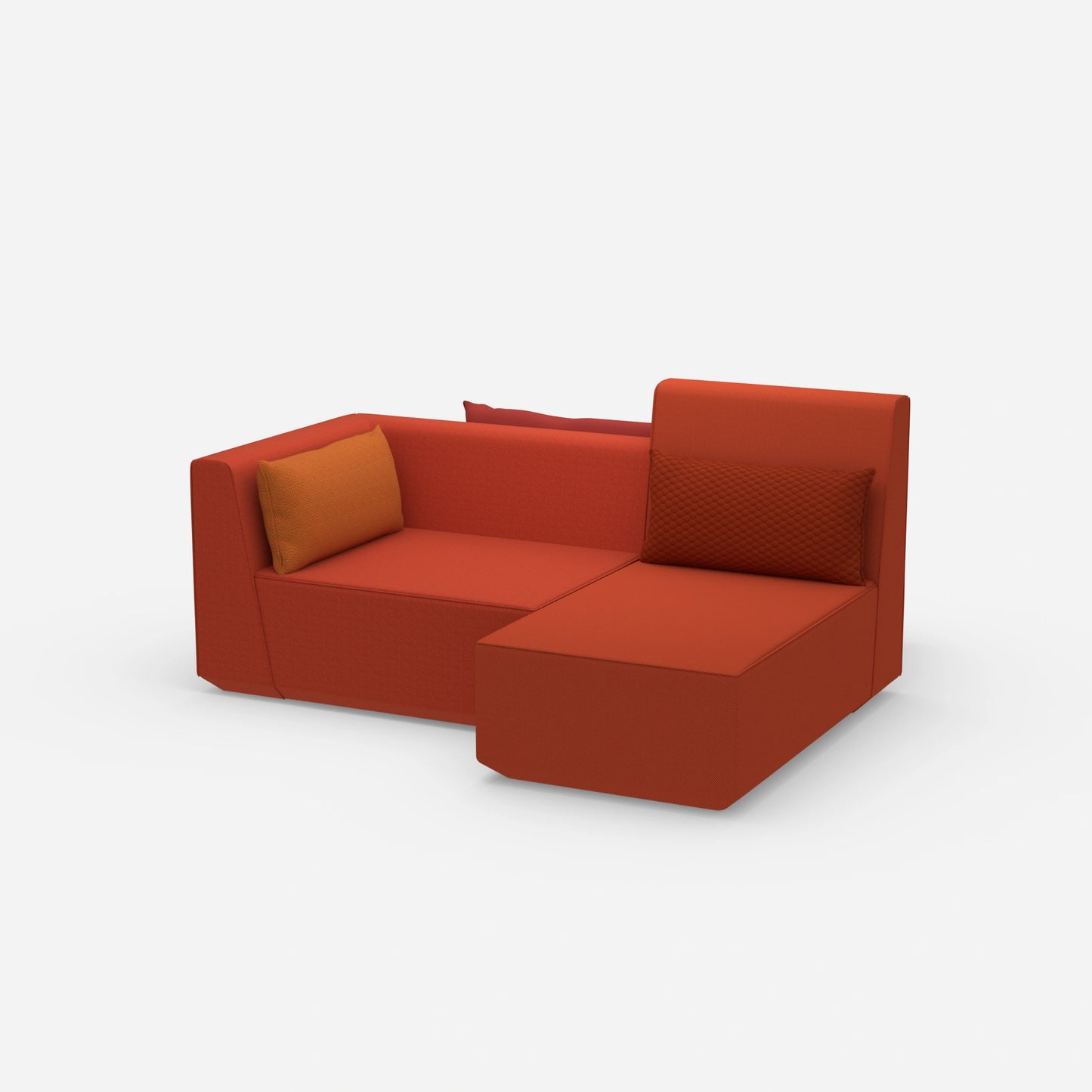 Banc dans l'entrée, vu de côté