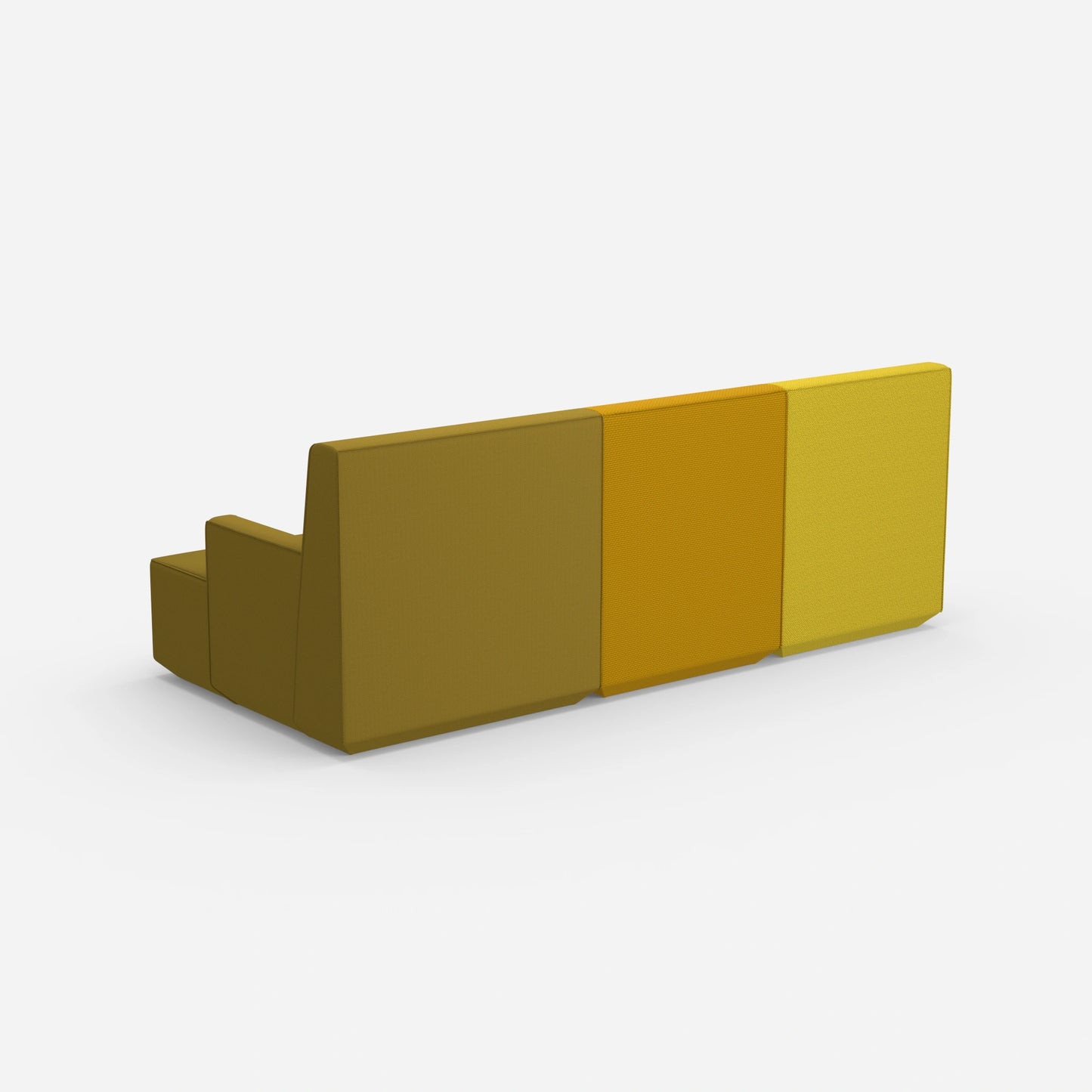 Canapé pour 3 comme home cinéma de derrière