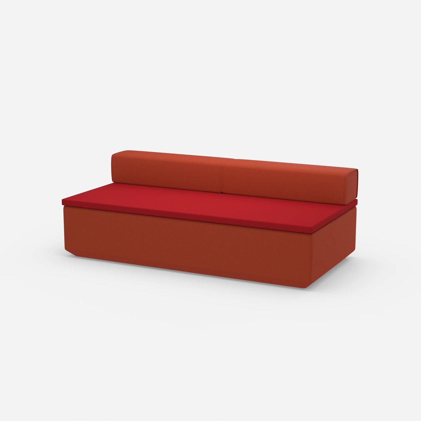 Matelas de canapé-lit vu de côté