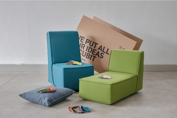 Flexible sofa modules to create your own individual dream sofa